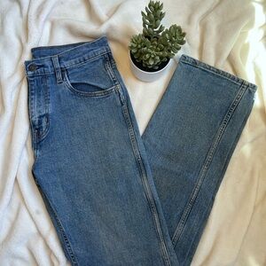 Levi's Blue Straight Leg Jeans Timeless Style